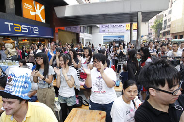 King Ludwig Beerhall Oktoberfest Opening in Hong Kong